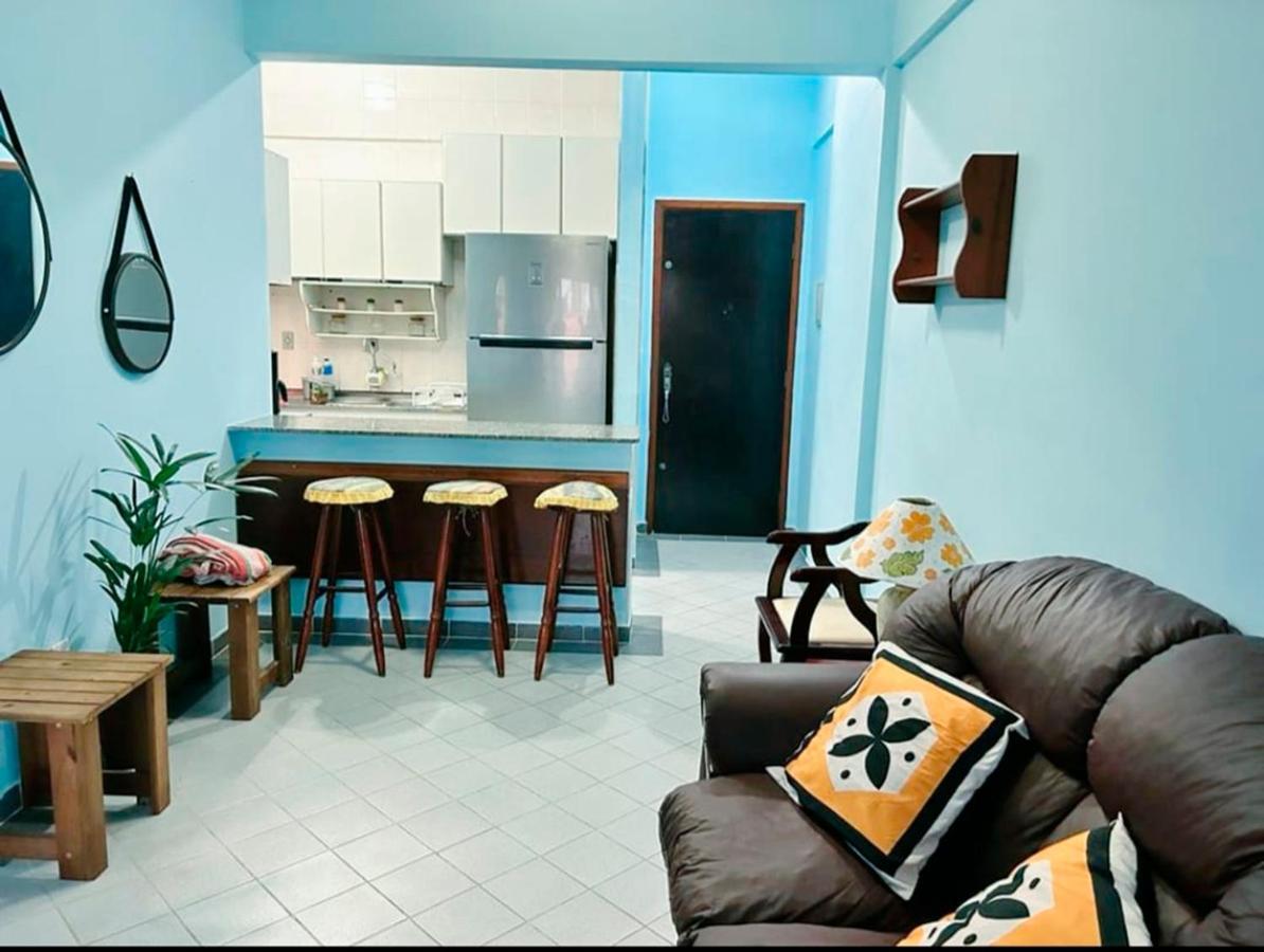 شقة Ap Beira-Mar Com Wi-Fi E Garagem Mongaguá المظهر الخارجي الصورة
